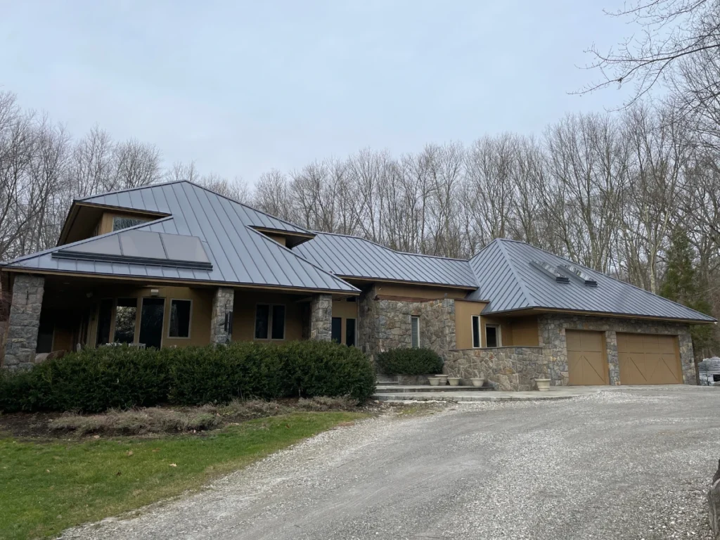 custom galvalume metal roof in north salem ny