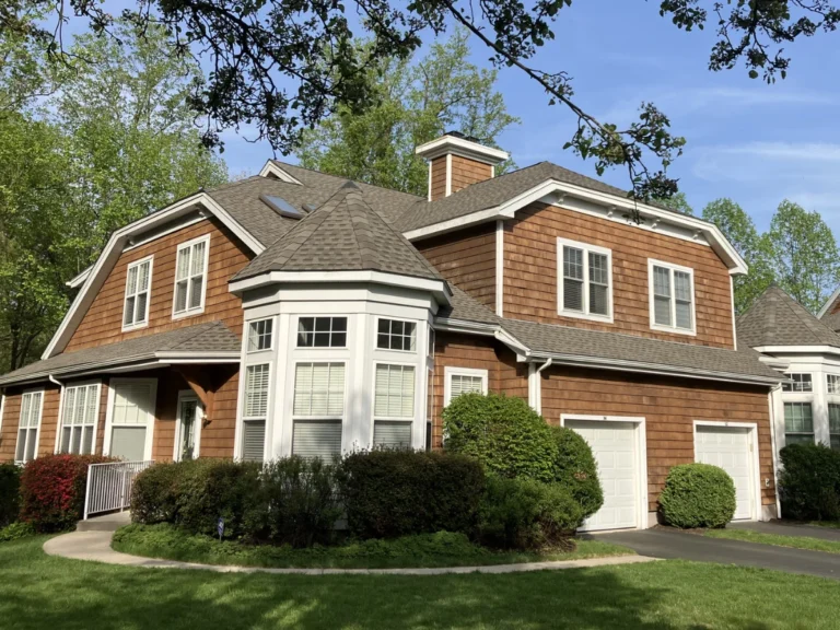 new GAF shingle roof on townhome near Brewster